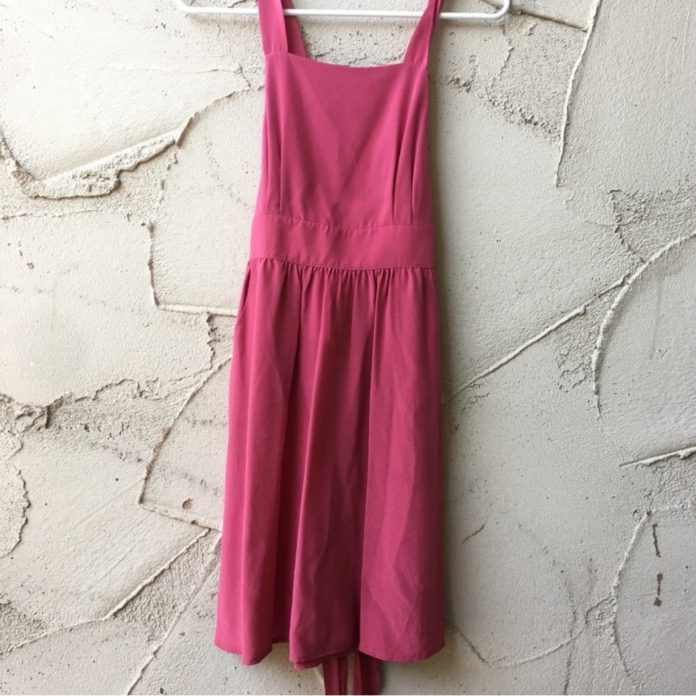 Stone Cold Fox Huntly Silk Dress in Berry - Picture 4 of 9
